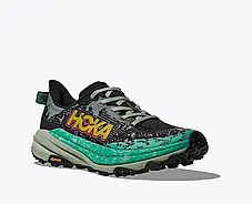 Кросівки для бігу жіночі Hoka Speedgoat 6 1147811Black/Aloe Vera, фото 4