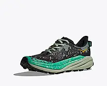 Кросівки для бігу жіночі Hoka Speedgoat 6 1147811Black/Aloe Vera, фото 5