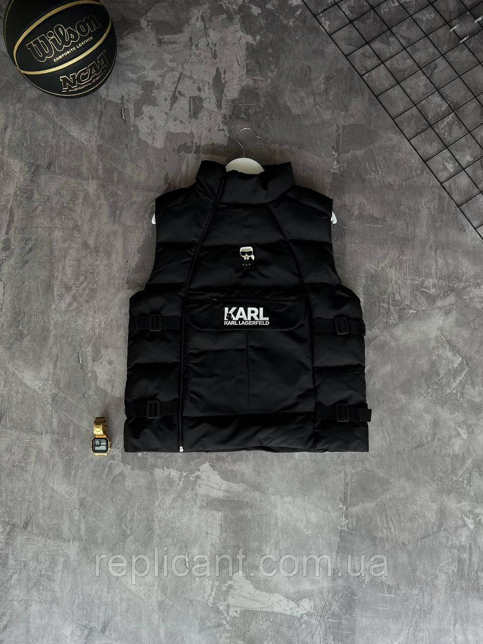 Чоловіча жилетка на осінь Karl Lagerfeld чоловіча жилетка Karl Lagerfeld Туреччина, фото 1