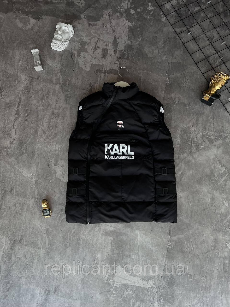 Чоловіча жилетка на осінь Karl Lagerfeld чоловіча жилетка Karl Lagerfeld Туреччина, фото 1