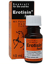 Потужний натуральний стимулятор для потенції та лібідо для чоловіків та жінок Milan Erotisin Fluid Forte, 10 мл