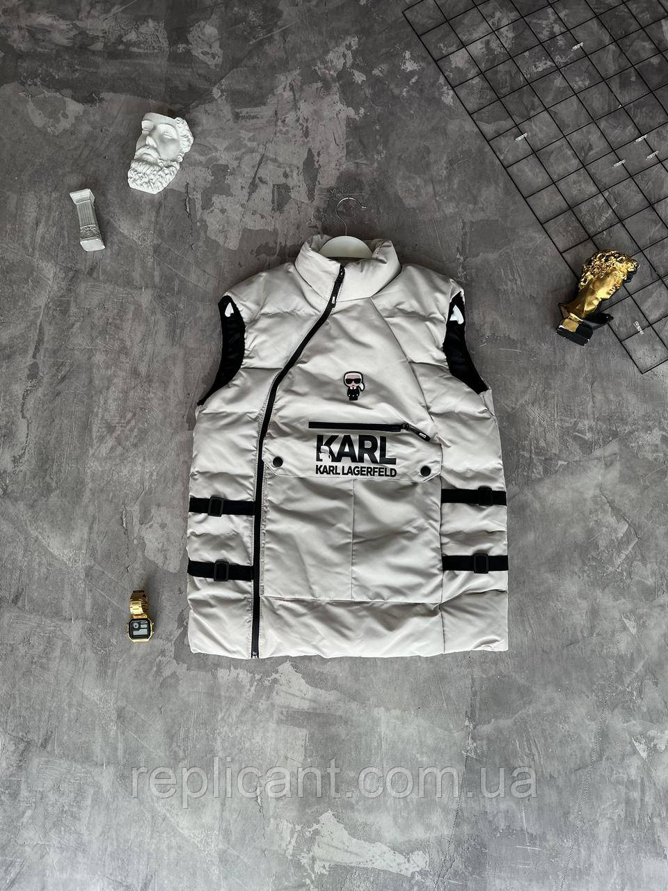 Чоловіча жилетка на осінь Karl Lagerfeld чоловіча жилетка Karl Lagerfeld Туреччина, фото 1