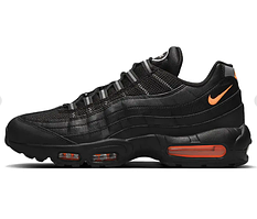 Кроссовки мужские Nike  Air Max 95 "Black/Orange чоловічі кросівки Nike