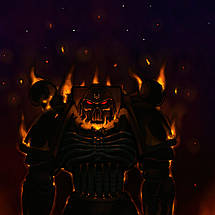 Плакат "Вархаммер 40000, Легіон Проклятих, Legion Of The Damned, Warhammer 40000", 43×60см, фото 2