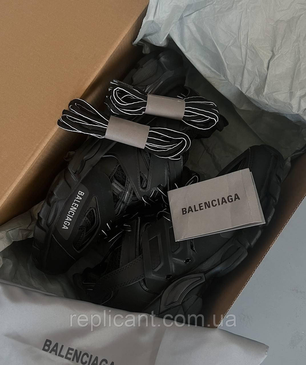 Balenciaga Track Black, фото 1