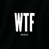 Бодік "WTF", Чорний, 62 р. (0-3 міс), англійська, фото 3