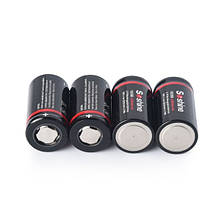 Акумулятор 18350 Li-Ion Soshine 18350-3.7-1000, 820mAh, 8A, 4.2/3.7/3.0V, Black, фото 3