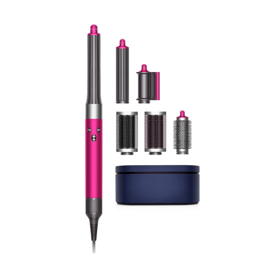 Фен стайлер для укладання волосся Dyson Airwrap Multi-styler Complete HS05 Long Fuchsia/Nickel з насадками 1300 Вт