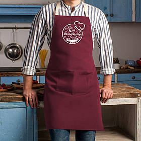 Фартух "У мене все під контролем", бургунді