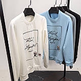 Чоловіча кофта світшот Karl Lagerfeld CK8557 біла XL, XXL, фото 8