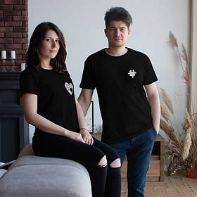 Футболки парні "Пазл", XS, XS