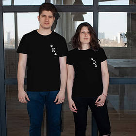 Футболки парні "Король і Королева", XS, XS