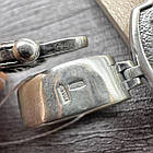 Срібний комплект кулон Козак Характерник і плотний шовковий шнурок зі срібними вставками 925 проби, фото 8