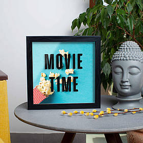 Скарбничка "Movie Time", Чорний, англійська