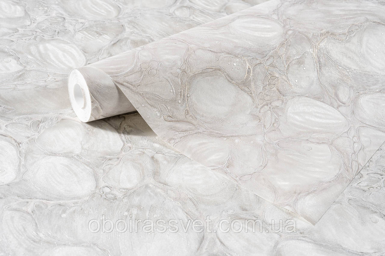 Шпалери 2388-02 ширина 1.06 м=5 смуг по 3 м кожна,полегшений вінил гарячого тиснення на флізелін, фото 1