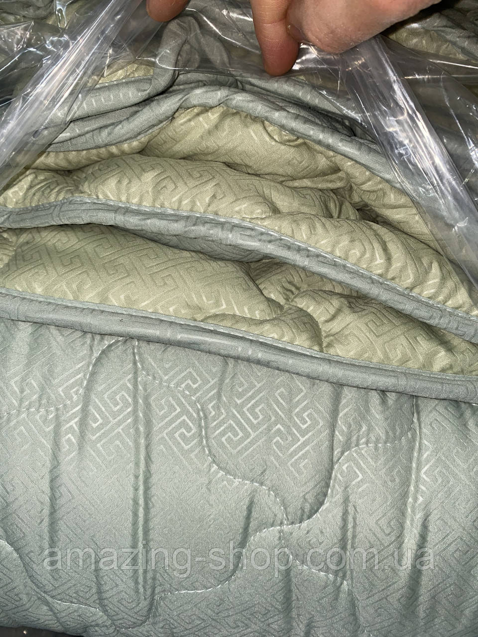 Ковдра зима-літо 4 сезони Розмір євро 200х220 ОДА на кнопках стеганное 3 в 1, висока якість, фото 1