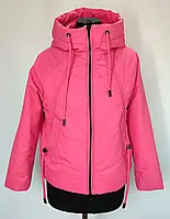 Куртка малинова насичено рожева демісезонна TOWMY 8808