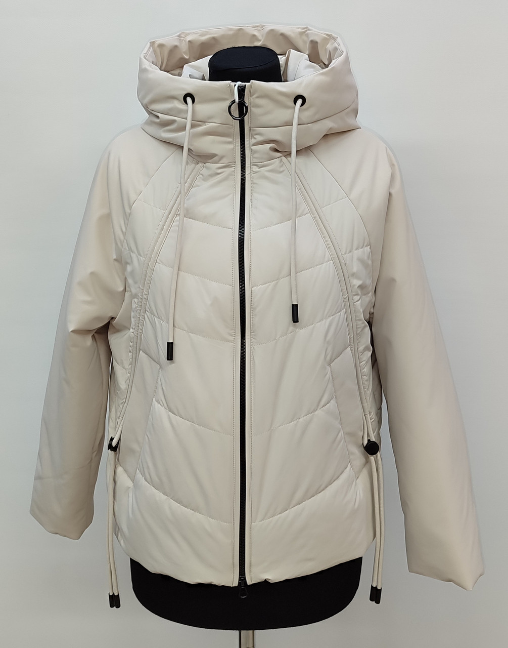 Куртка світло-бежева демісезонна TOWMY 8808 - фото 1 - id-p2358181144