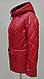 Куртка стьобана червона демісезонна Hannan Liuni H097 - фото 4 - id-p2358181145