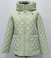 Куртка спортивна демісезонна Lusskiri 7853 світло-зелена