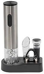 Електричний штопор KLT KB1-602002 набір для вина 5 в 1 на батарейках