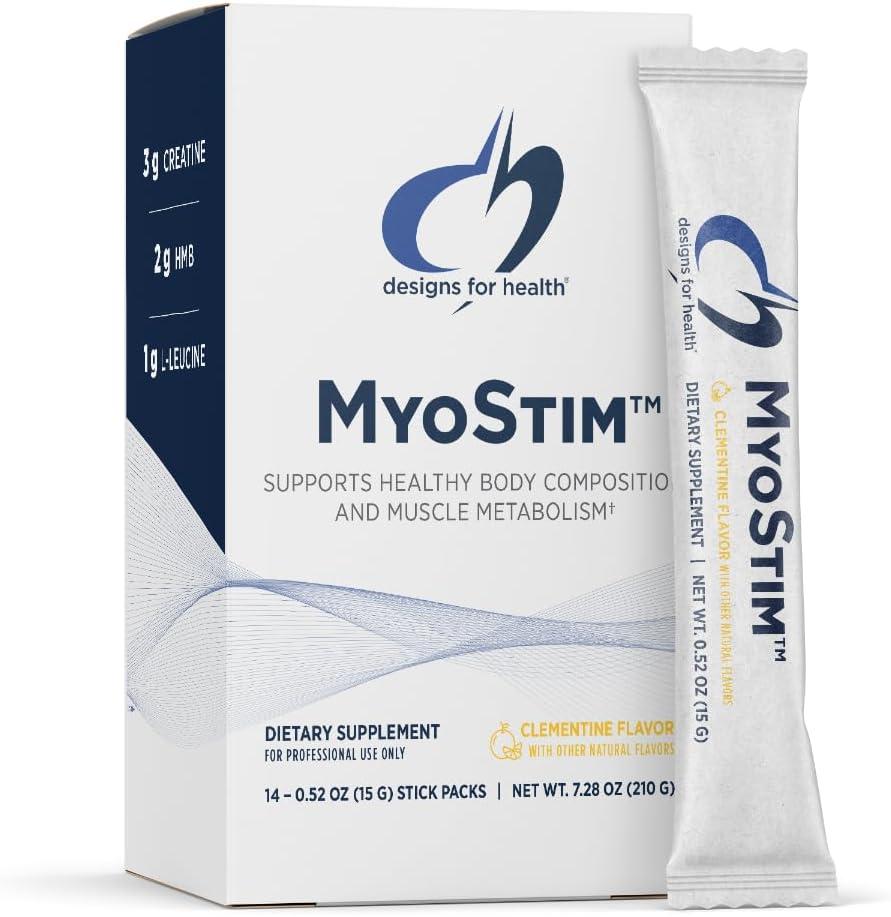 Designs for Health MyoStim / Поживні речовини для росту м'язової маси 14 саше