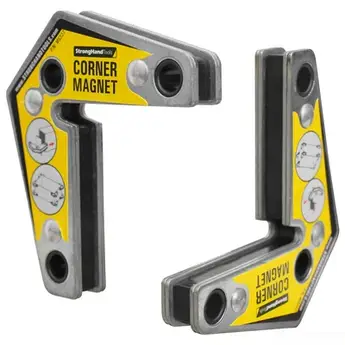 Магнітний зварювальний тримач кутовий Corner Magnet Twin Pack 90° & 60° 2 шт/уп
