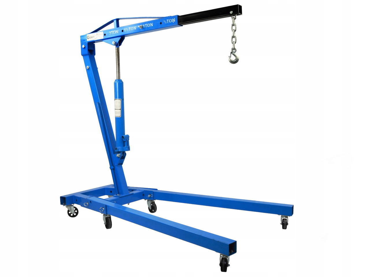 Гідравлічний підкатний кран 2 т, знімач двигуна Geko