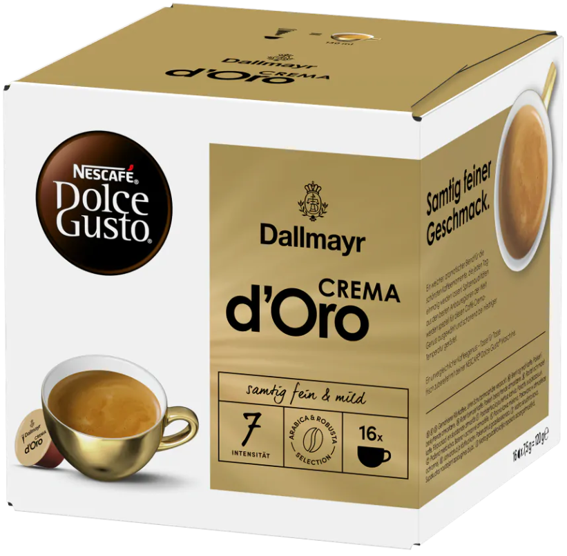 Кава в капсулах Дольче Густо - Dolce Gusto d'Oro Crema