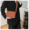 Жіноча сумка через плече у формі ромба, фото 2