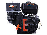 Двигун 188FE — бензин (під шліци діаметр 25 мм) (13 л.с.) з електростарером — TTG, фото 5