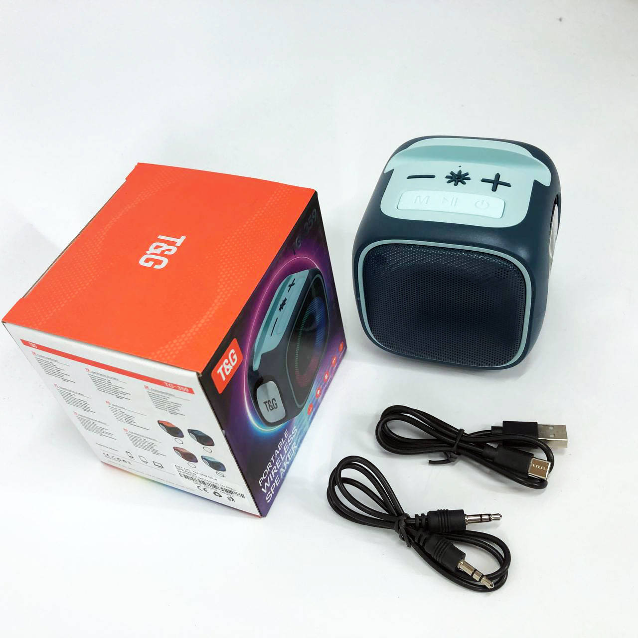 Хороша бездротова колонка портативна колонка TG359, Акумуляторна AS-563 bluetooth колонка