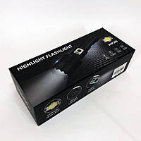 Ліхтар світлодіодний тактичний Bailong, Алюмінієвий ліхтар 18650 Зручний ручний WQ-90