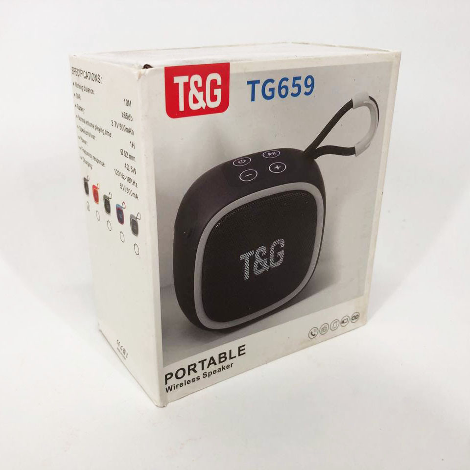 Колонка для вечірки TG659, Бездротова колонка переносна гучна, Портативна XZ-544 блютус колонка