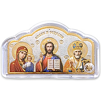 Трійник автомобільний з двостороннім скотчем, оргскло