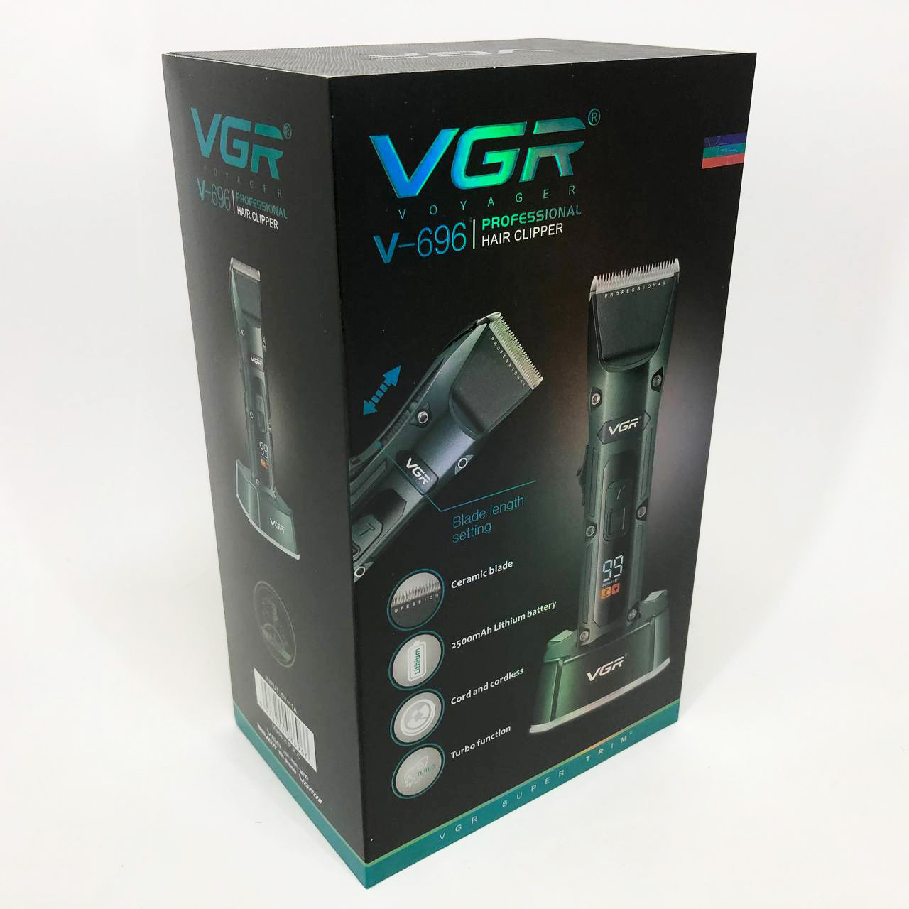 Професійна електробритва VGR V-696, Бритва тример для чоловіків, Машинка для XR-729 стрижки бороді