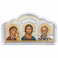 Трійник автомобільний з двостороннім скотчем, оргскло, лик Візантія