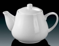 Чайник Extra white 600 мл Helios W272 порцеляна