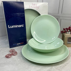 Сервіз столовий Diwali Paradise Green 12 предметів Luminarc V6220