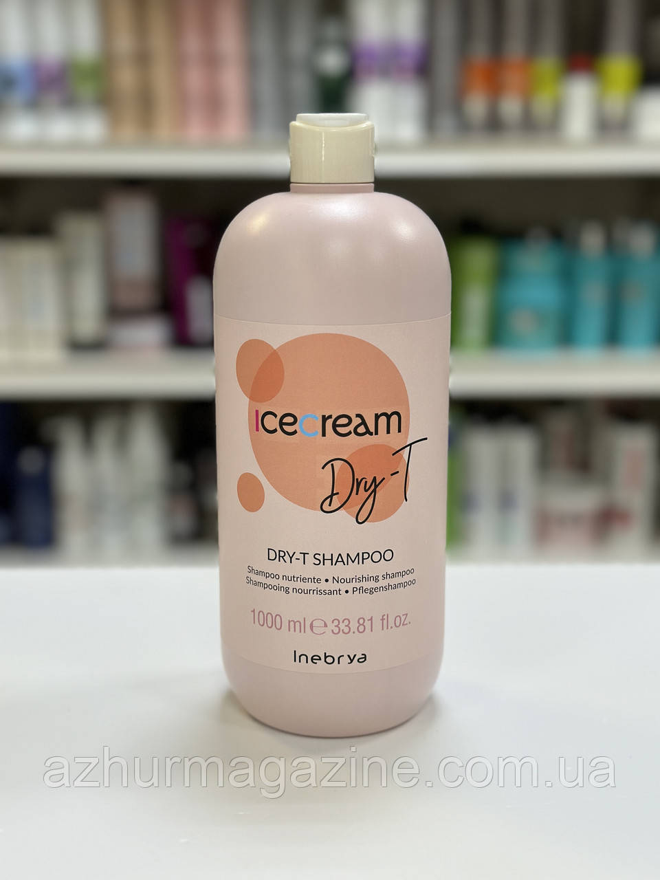 Шампунь для сухого волосся Inebrya Shampoo Dry-T 1000 мл