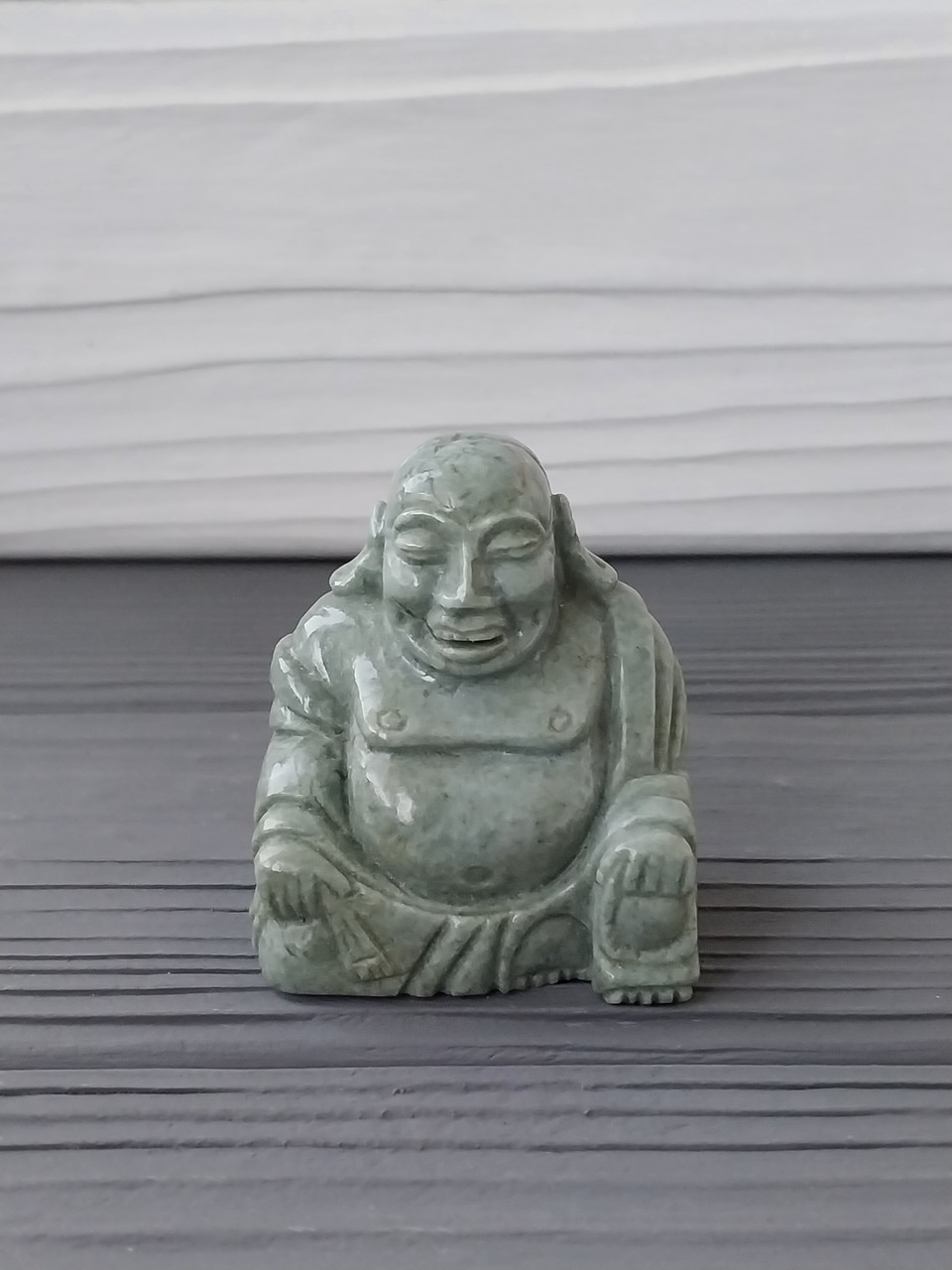 Натуральна дадеит Будда. Індія!, фото 1