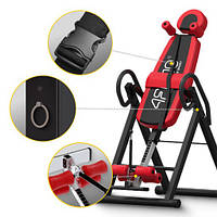 Інверсійний стіл червоно чорний , РЕГУЛЬОВАНА ГРАВІТАЦІЙНА ЛАВА ДЛЯ ВПРАВ