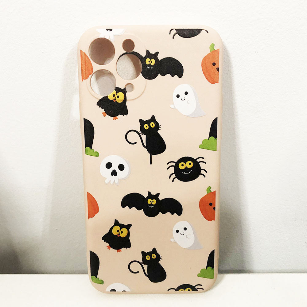 Чохол для Apple Iphone 11 Pro Хеллоуїн. Колір бежевий AO-63