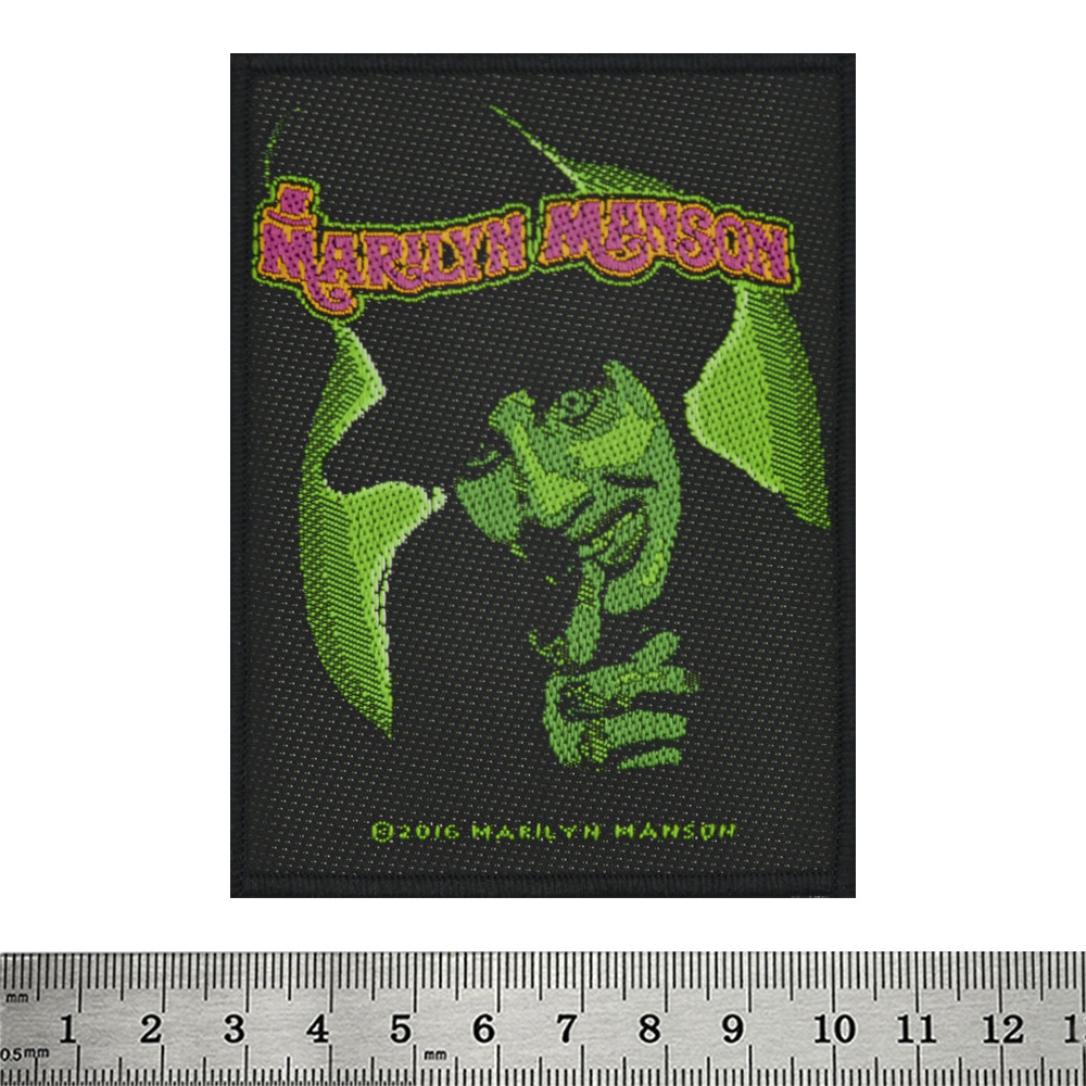 Нашивка ткана MARILYN MANSON - SMELLS LIKE CHILDREN (ofp-056)