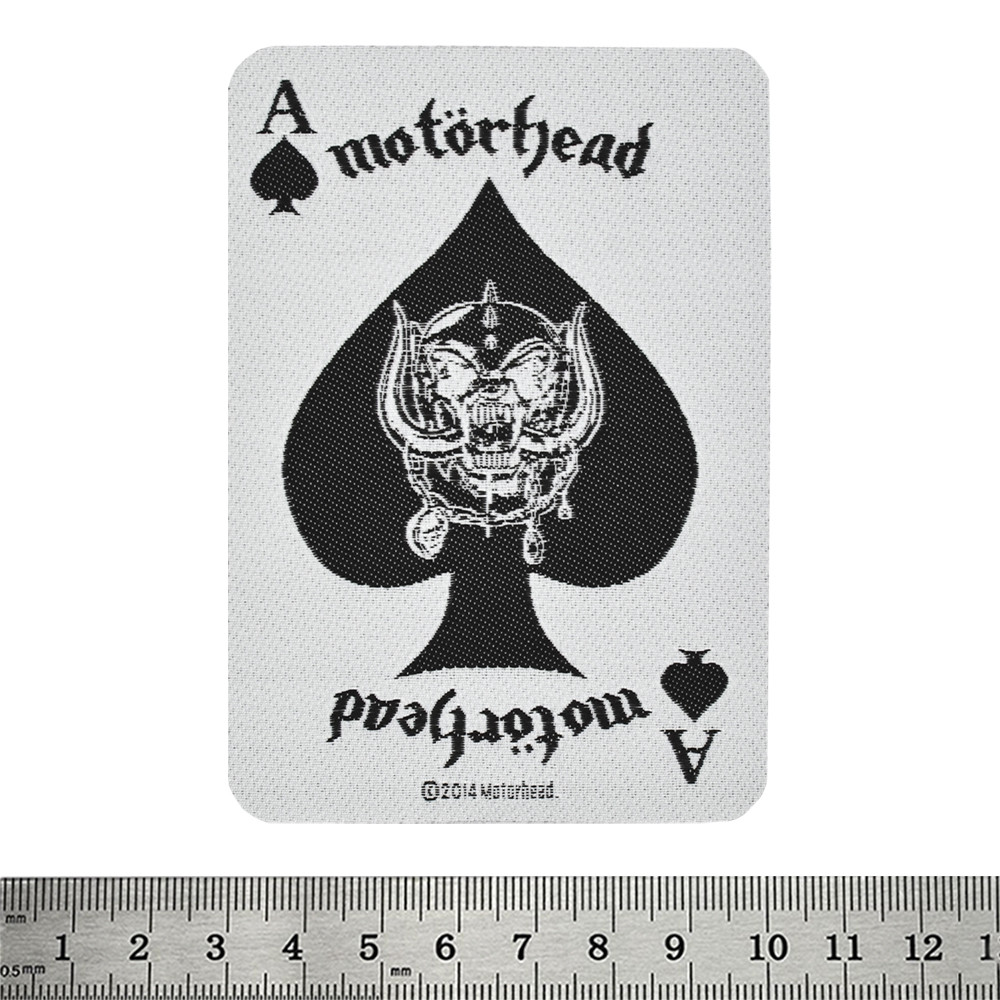 Нашивка ткана MOTORHEAD - ACE OF SPADES CARD (ofp-062)