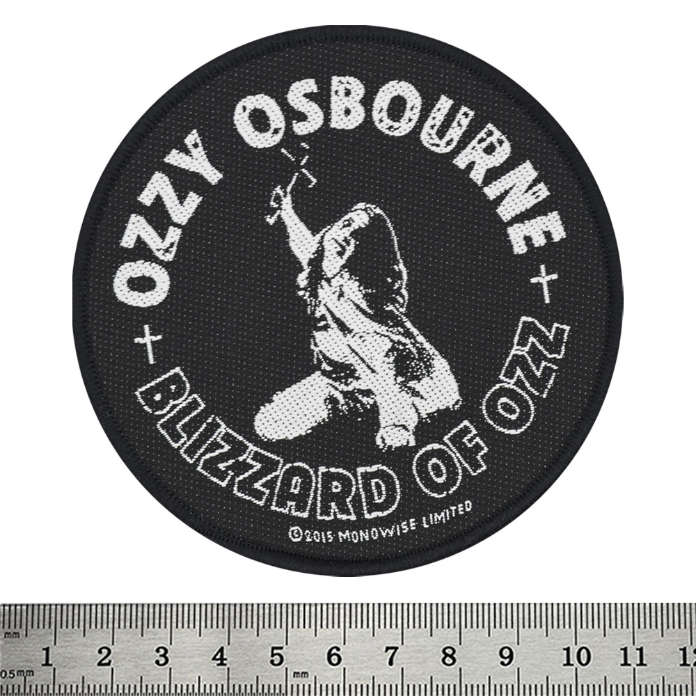 Нашивка ткана OZZY OSBOURNE - BLIZZARD OF OZZ (ofp-071)