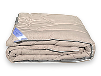 Ковдра зимова (Вовна) від виробника Королева Ночі | Полуторна 145х210 | Однотонний бежевий та сірий