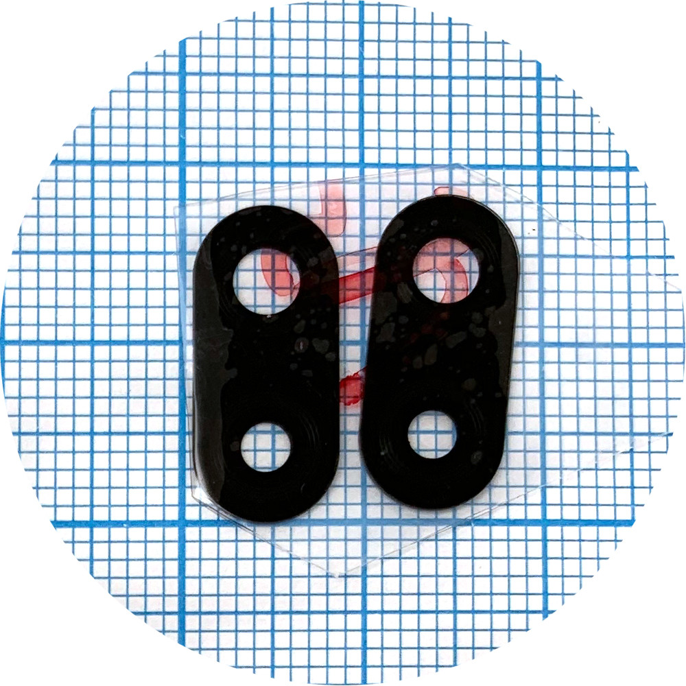 Скло камери Huawei Honor Play (чорне), фото 1