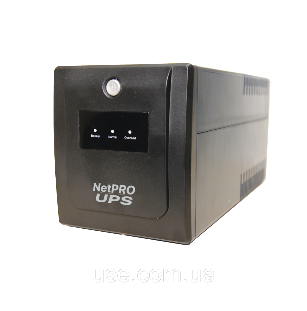 Безперебійне джерело живлення 360Вт, 12V, ДБЖ 600VA з внутрішнім акумулятором