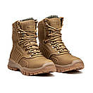 Берці зимові військові шкіряні койот Арт-А1, фото 5